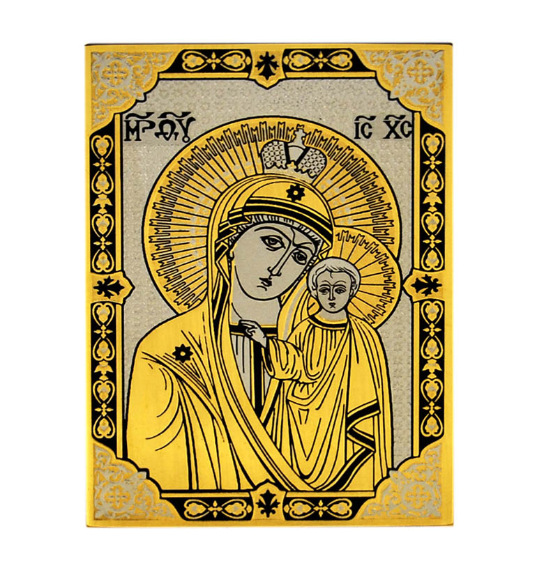 Икона карманная "Богоматерь Табынская"