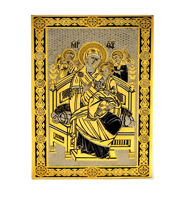 Икона карманная "Божья Матерь Всецарица"