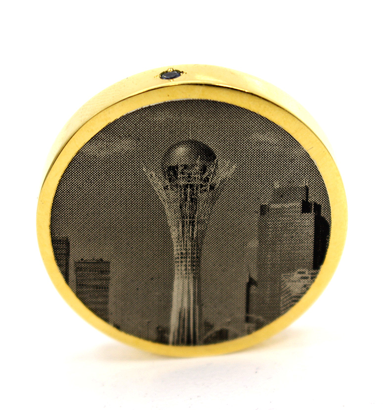 Монета сувенирная "Казахстан"